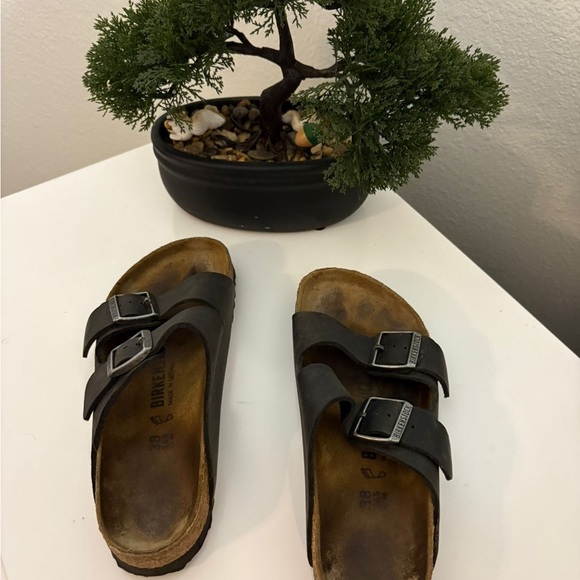 Birkenstock 😍Charcoal Double Strap Sandals - Picture 3 of 6